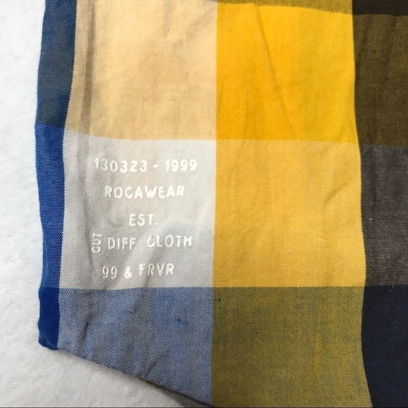 Rocawear Classic Long Sleeve Button Down Buffalo Plaid Dress Shirt Toddler 3T - Picture 5 of 12